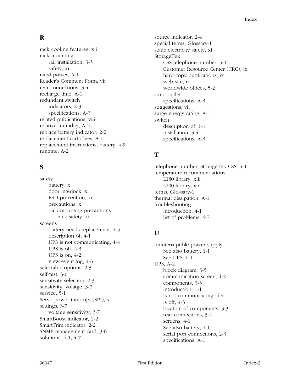 StorageTek L700 User Manual | Page 51 / 56