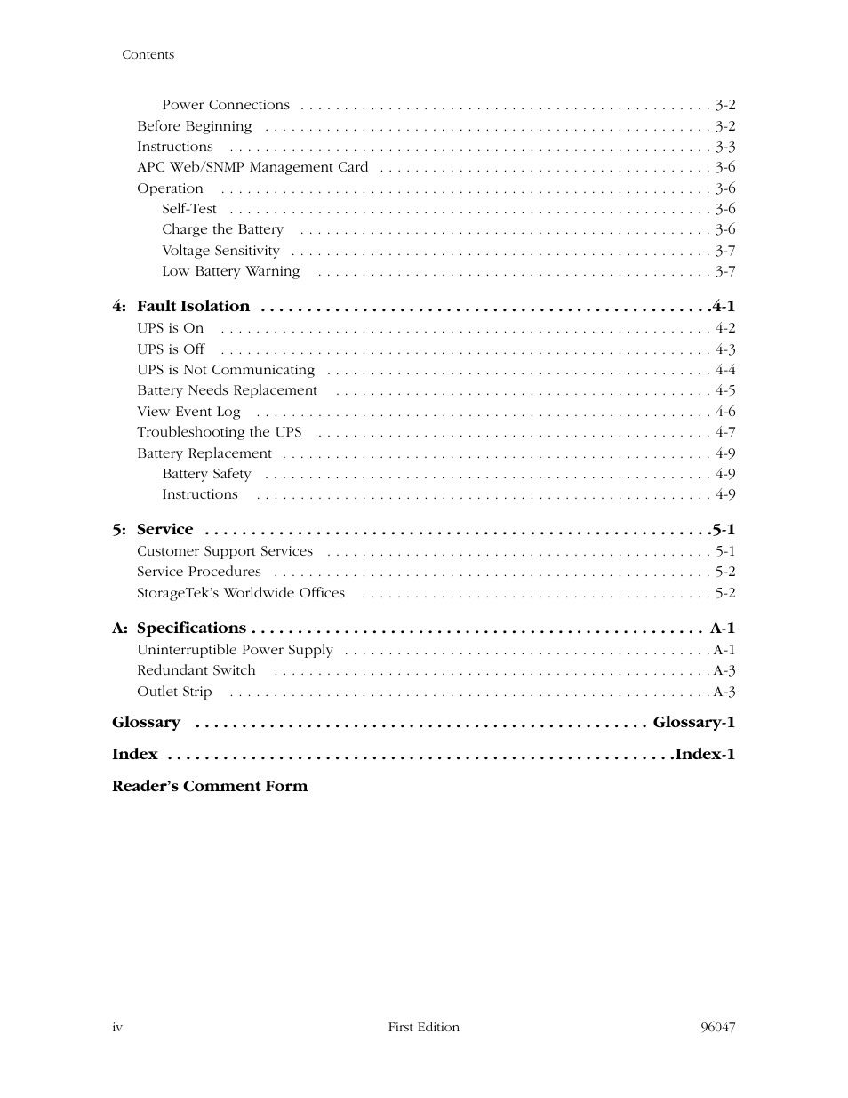 StorageTek L700 User Manual | Page 6 / 56