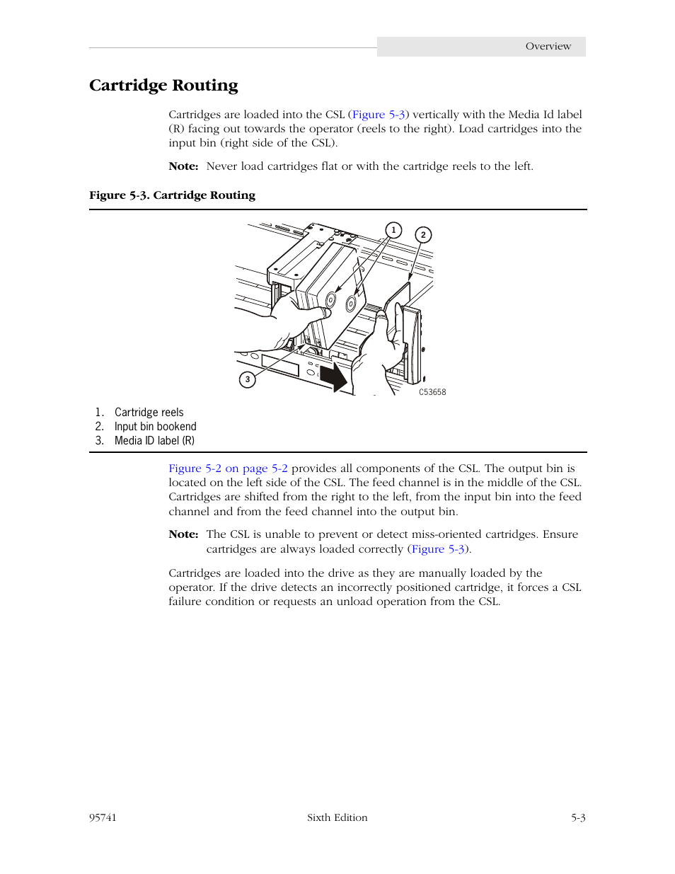 Cartridge routing, Cartridge routing -3, Figure 5-3. cartridge routing -3 | StorageTek 9840 User Manual | Page 119 / 250