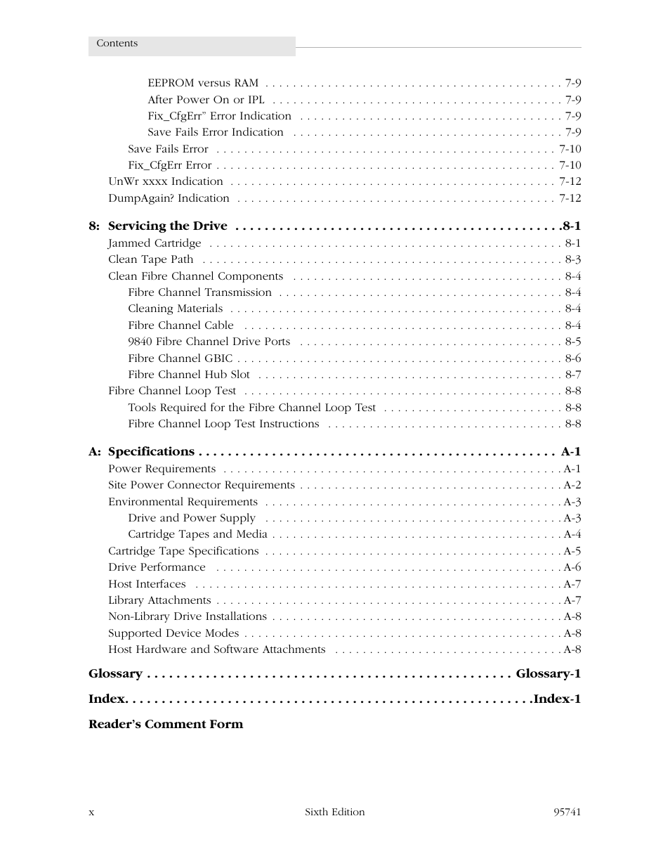 StorageTek 9840 User Manual | Page 12 / 250