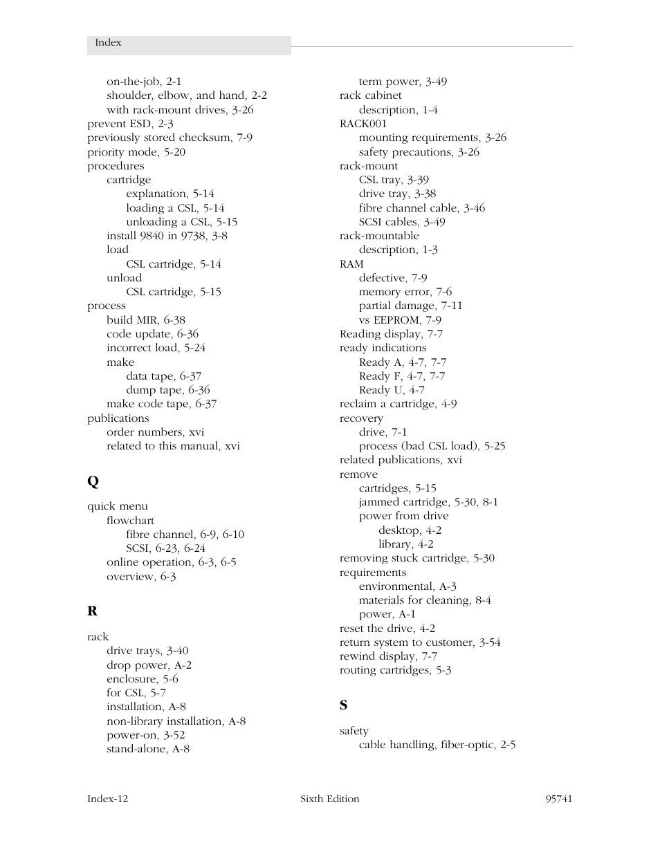 StorageTek 9840 User Manual | Page 242 / 250
