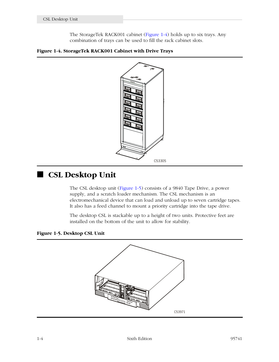 Csl desktop unit | StorageTek 9840 User Manual | Page 28 / 250