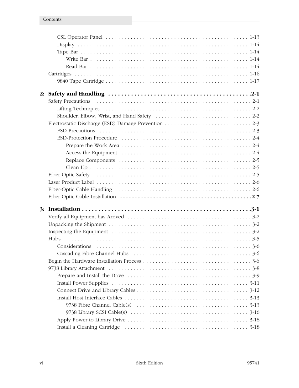 StorageTek 9840 User Manual | Page 8 / 250