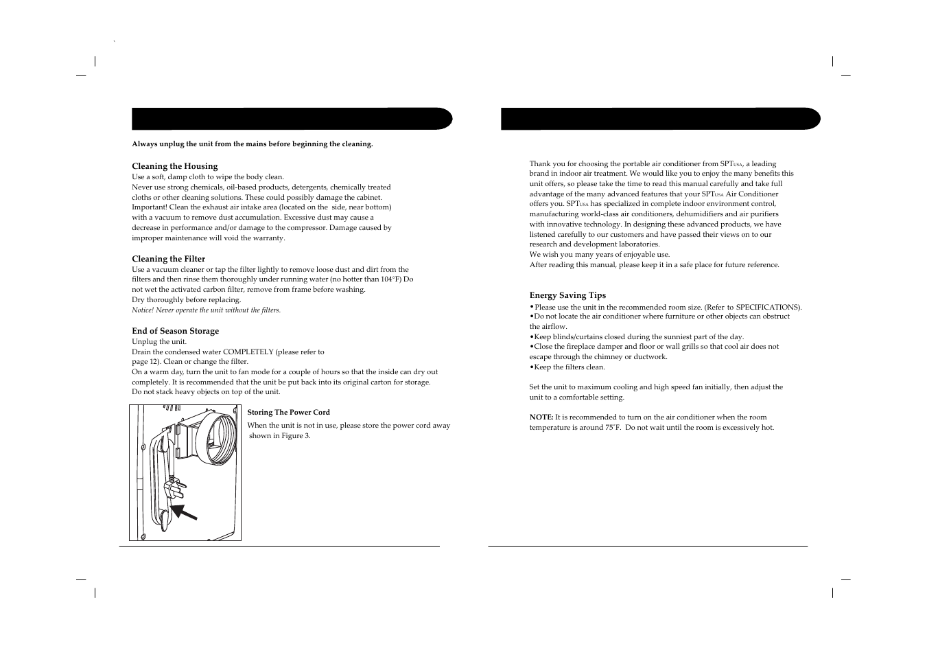 Sunpentown Intl WA-1230E User Manual | Page 2 / 9