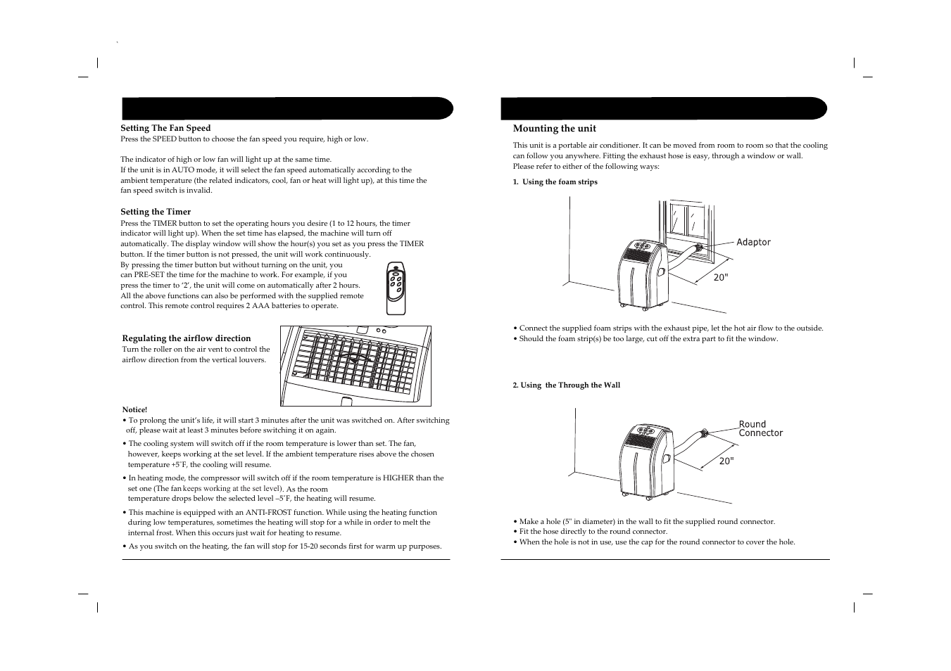 Operation - electronic control models, Installation | Sunpentown Intl WA-1230E User Manual | Page 4 / 9