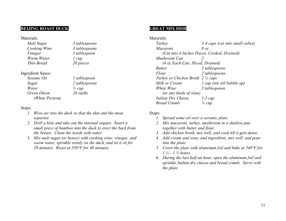 Sunpentown Intl SUPER TURBO OVEN SO-2000 User Manual | Page 11 / 13