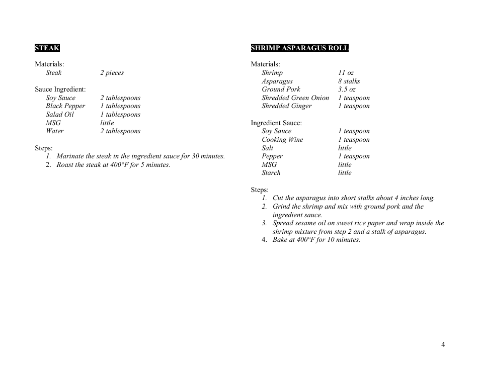 Sunpentown Intl SUPER TURBO OVEN SO-2000 User Manual | Page 4 / 13