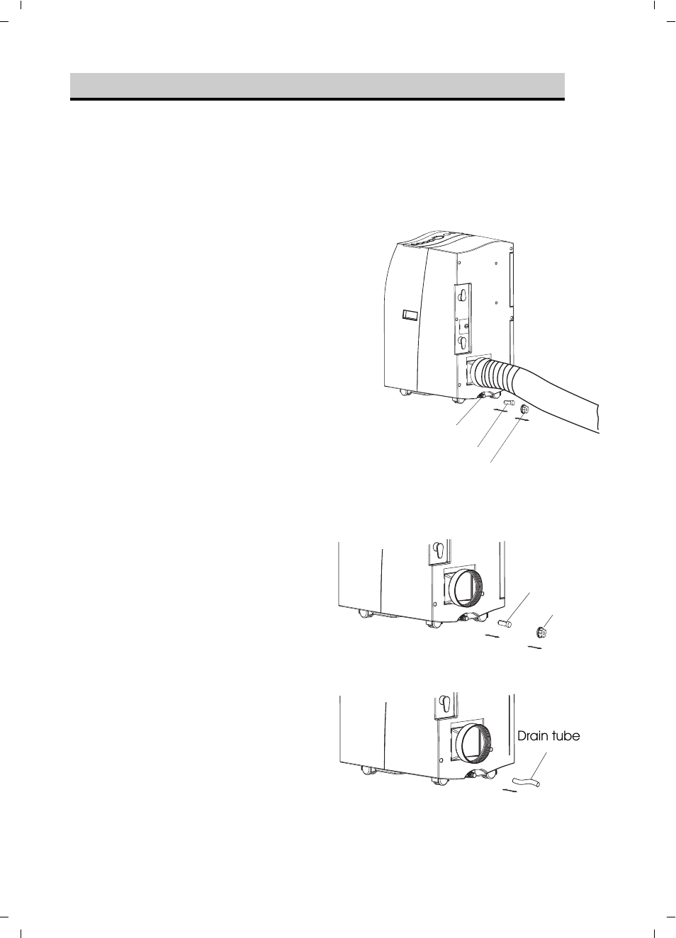 Drainage | Sunpentown Intl WA-1410E User Manual | Page 14 / 20
