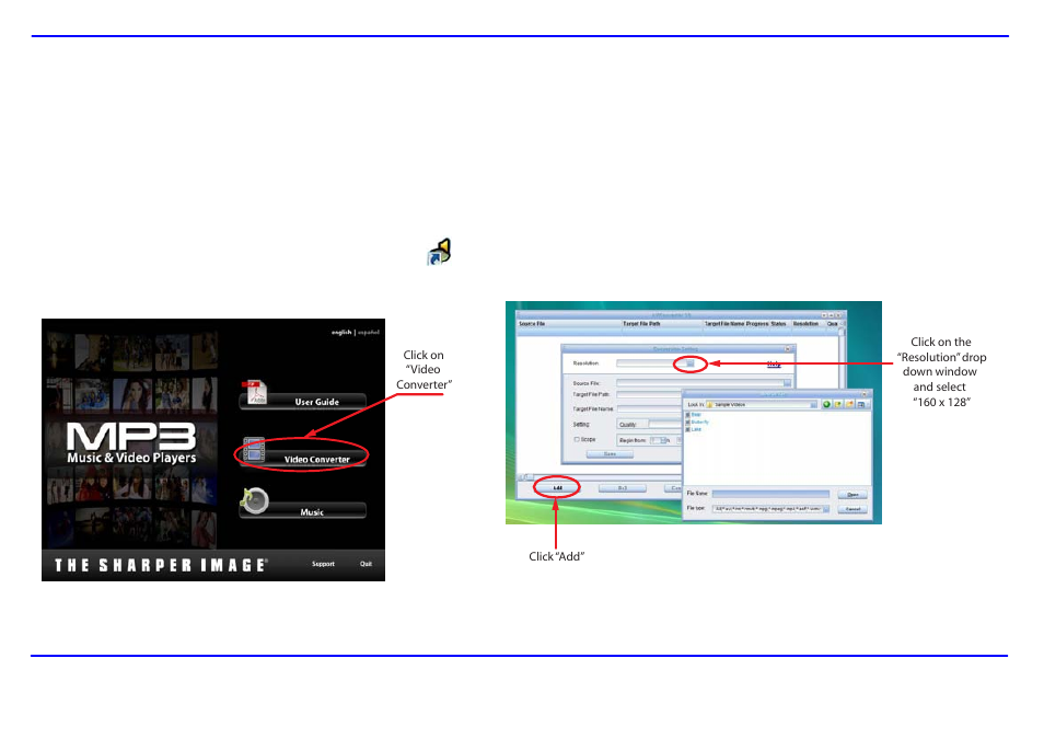 Smp517-4 [final all new] 17, Creating avi videos | Southern Telecom THE SHARPER IMAGE SMP517-4 User Manual | Page 16 / 31
