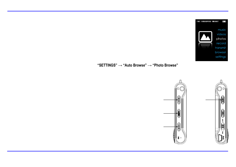 Smp517-4 [final all new] 20, Viewing pictures | Southern Telecom THE SHARPER IMAGE SMP517-4 User Manual | Page 19 / 31