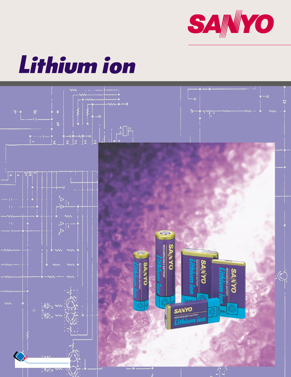 Sanyo Lithium ion User Manual | 8 pages