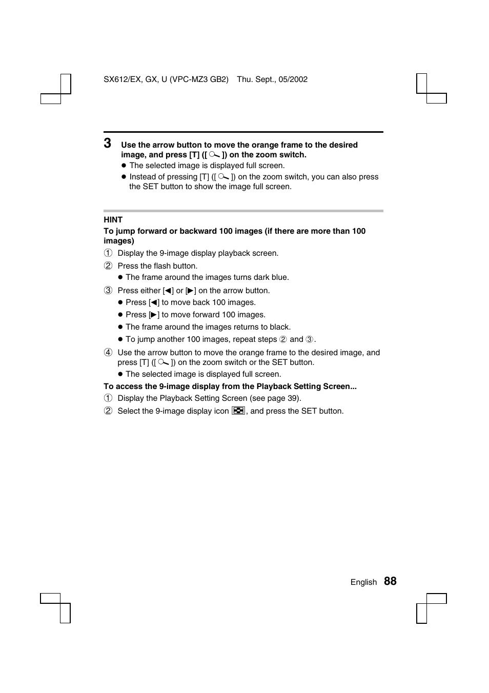 Sanyo VPC-MZ3 User Manual | Page 91 / 218