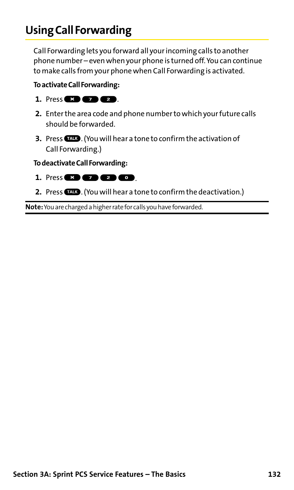 Using call forwarding | Sanyo SCP-200 User Manual | Page 138 / 182