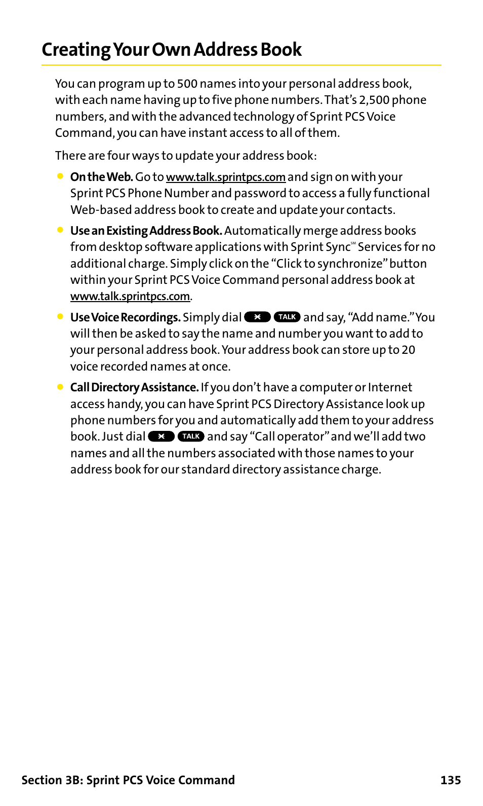 Creating your own address book | Sanyo SCP-200 User Manual | Page 141 / 182