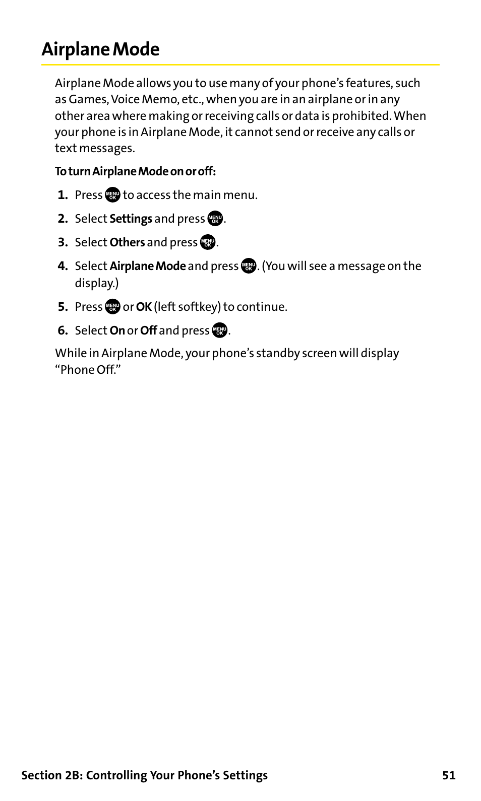 Airplane mode | Sanyo SCP-200 User Manual | Page 57 / 182