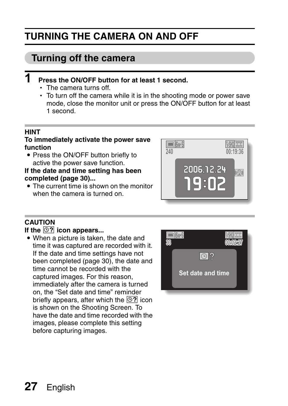 English | Sanyo VPC-CG6EX User Manual | Page 41 / 202