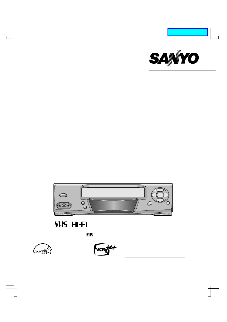 Sanyo VHR-H690 User Manual | 44 pages