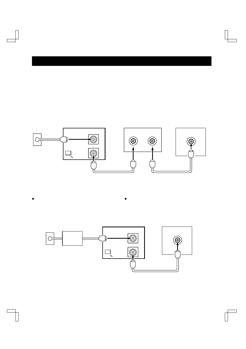 Alternative cable tv connections | Sanyo VHR-H690 User Manual | Page 12 / 44