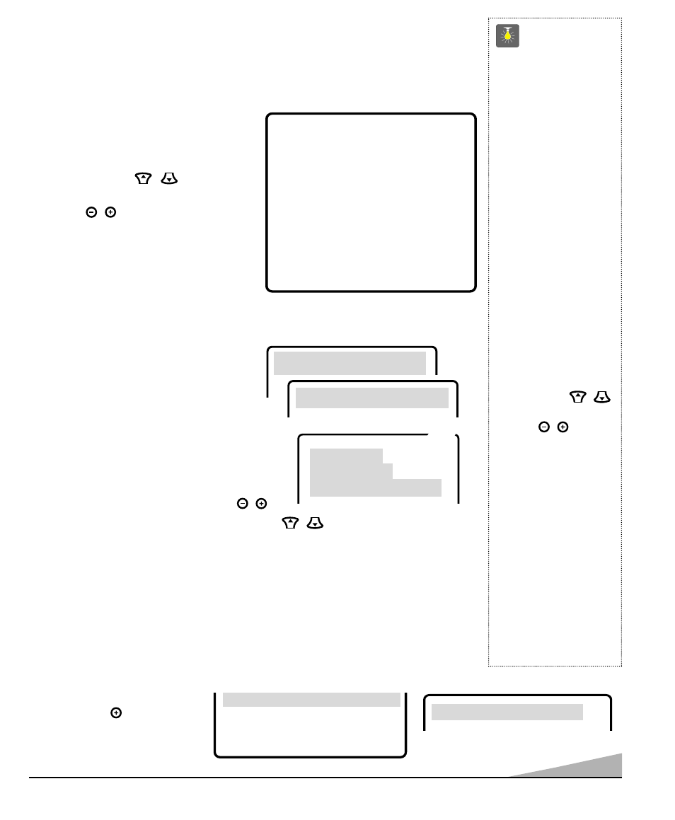 Réglage et mise en place du télécouleur, Conseils | Sanyo DS13320 User Manual | Page 23 / 52