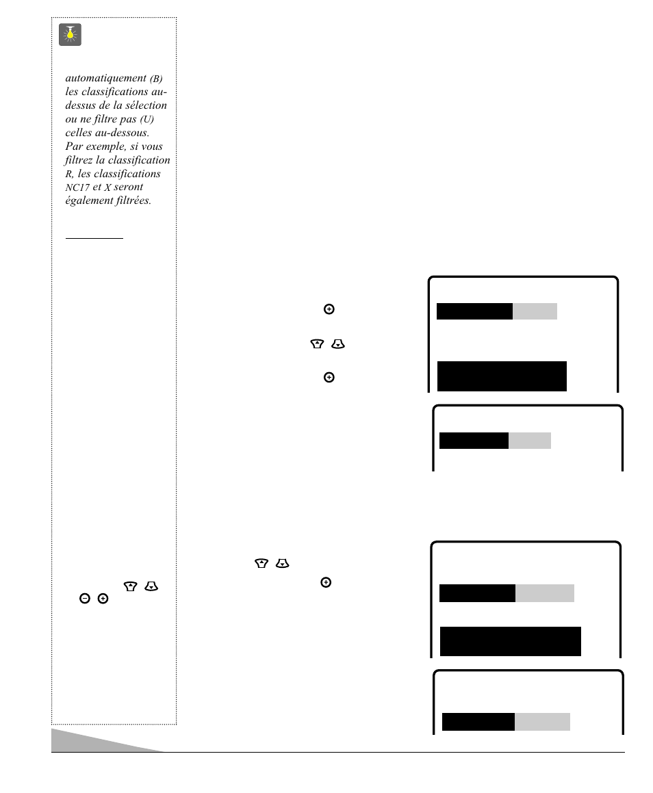 Utilisation du guide v, Conseils | Sanyo DS13320 User Manual | Page 28 / 52