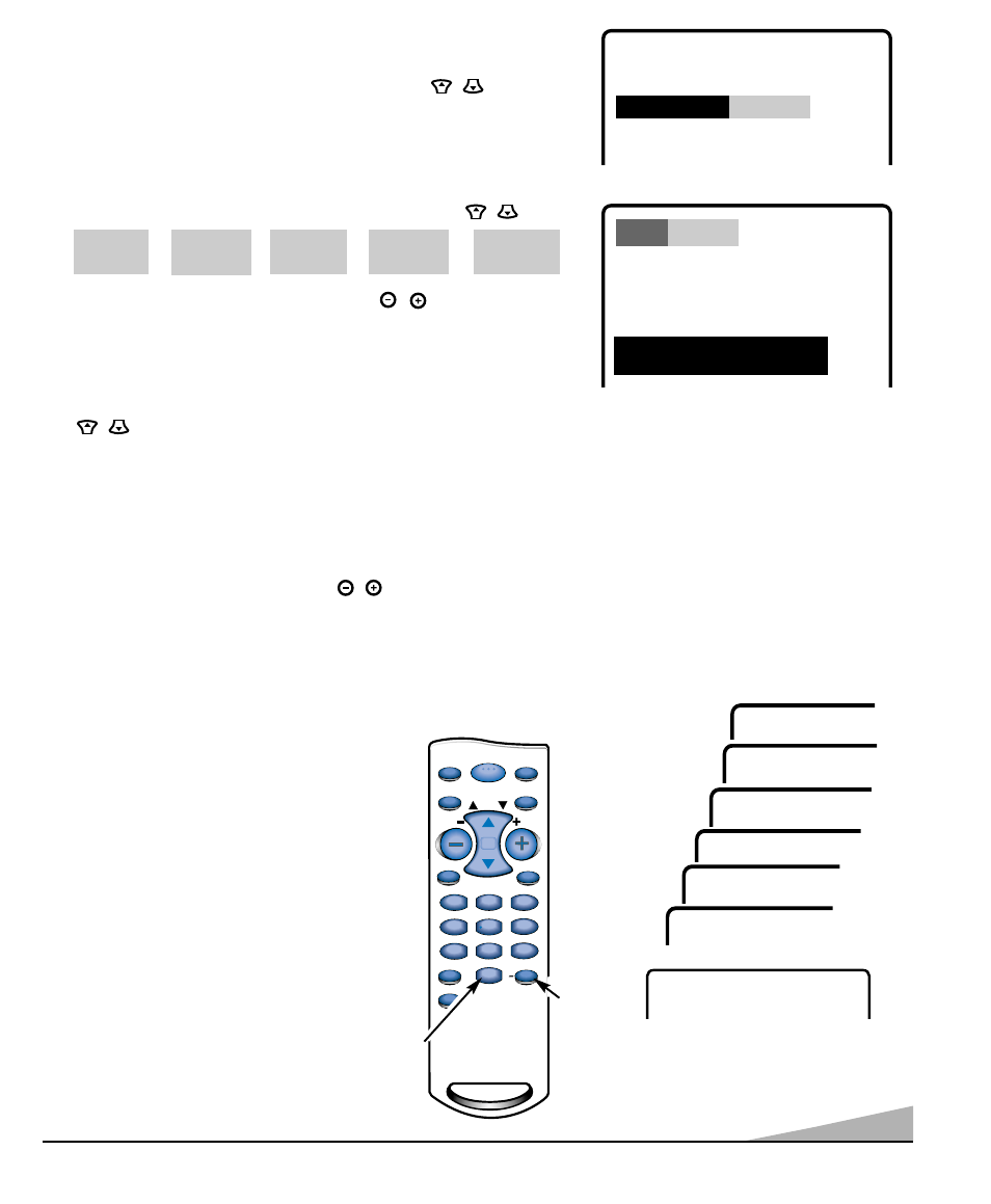 Réglage de l’arrêt retardé | Sanyo DS13320 User Manual | Page 29 / 52