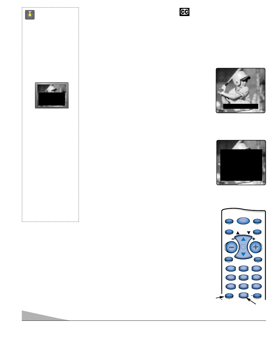 Transmisión captada (closed-caption) | Sanyo DS13320 User Manual | Page 46 / 52