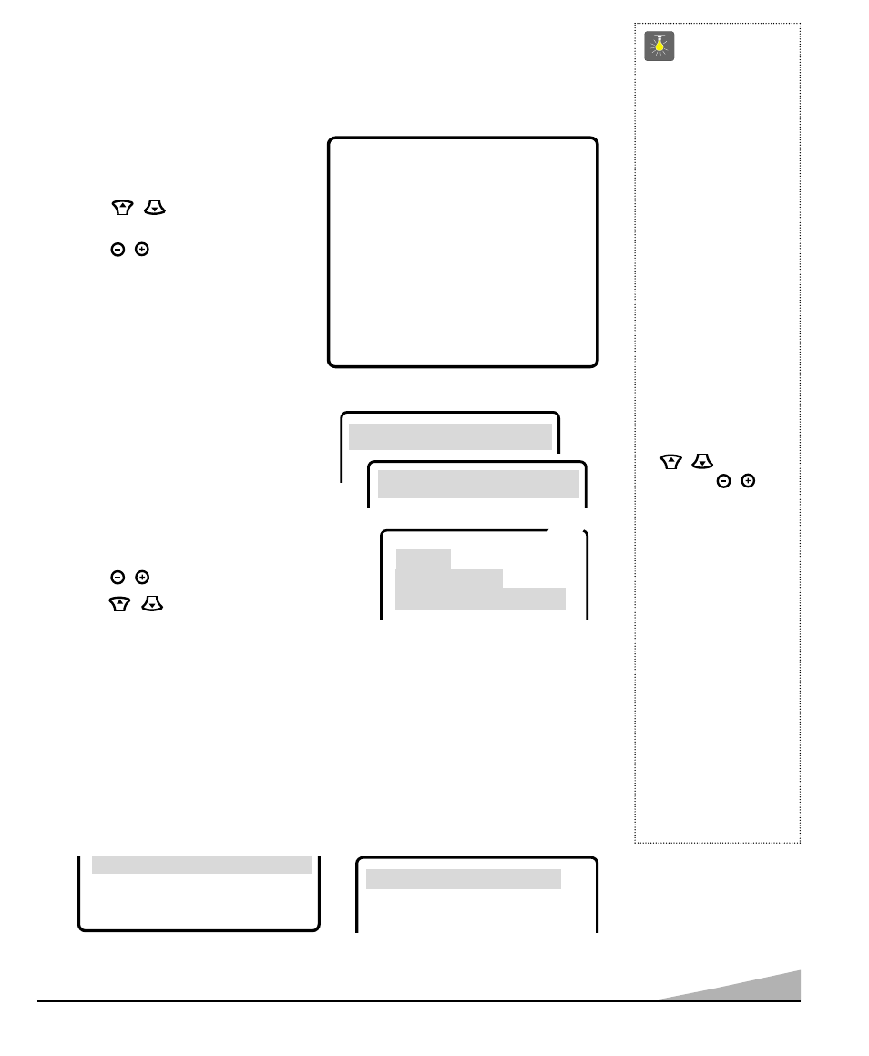 Tv adjustment and setup, Quicktips | Sanyo DS13320 User Manual | Page 7 / 52