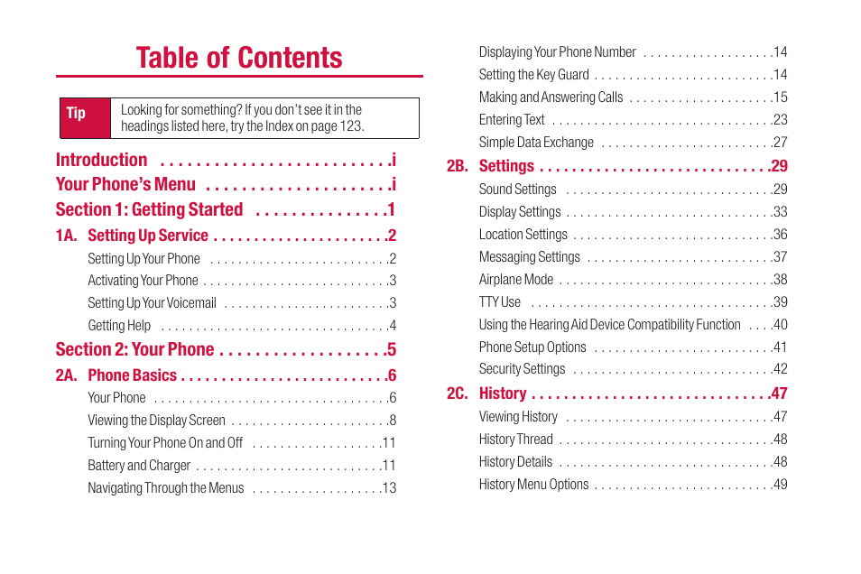 Sanyo SCP-2700 User Manual | Page 3 / 139