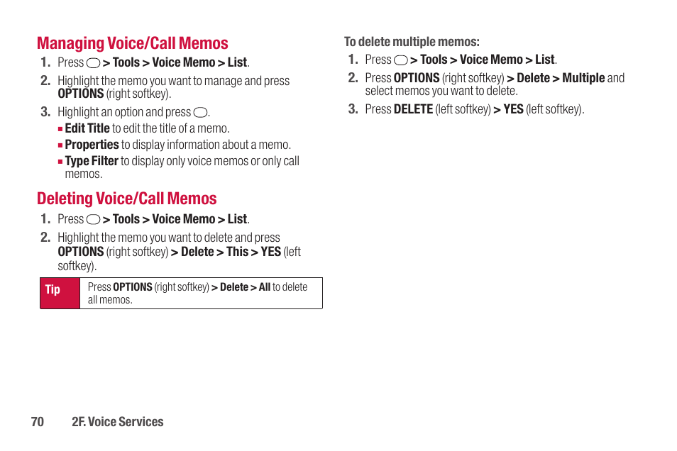 Sanyo SCP-2700 User Manual | Page 82 / 139