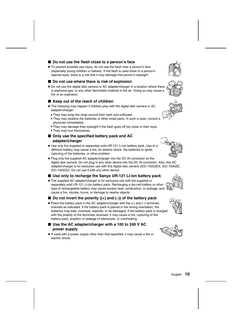 Sanyo IDC-1000ZU User Manual | Page 11 / 175