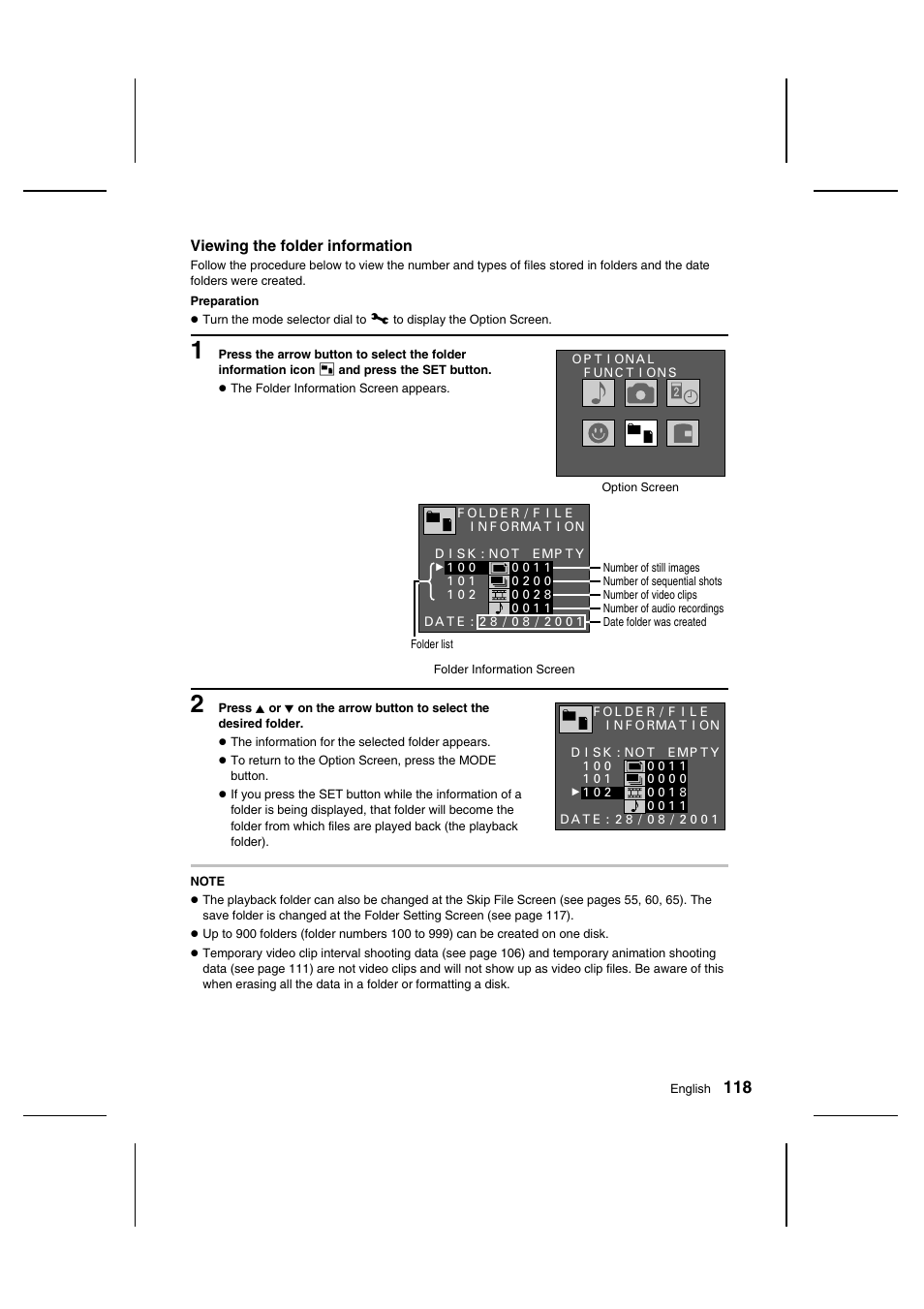 Sanyo IDC-1000ZU User Manual | Page 119 / 175