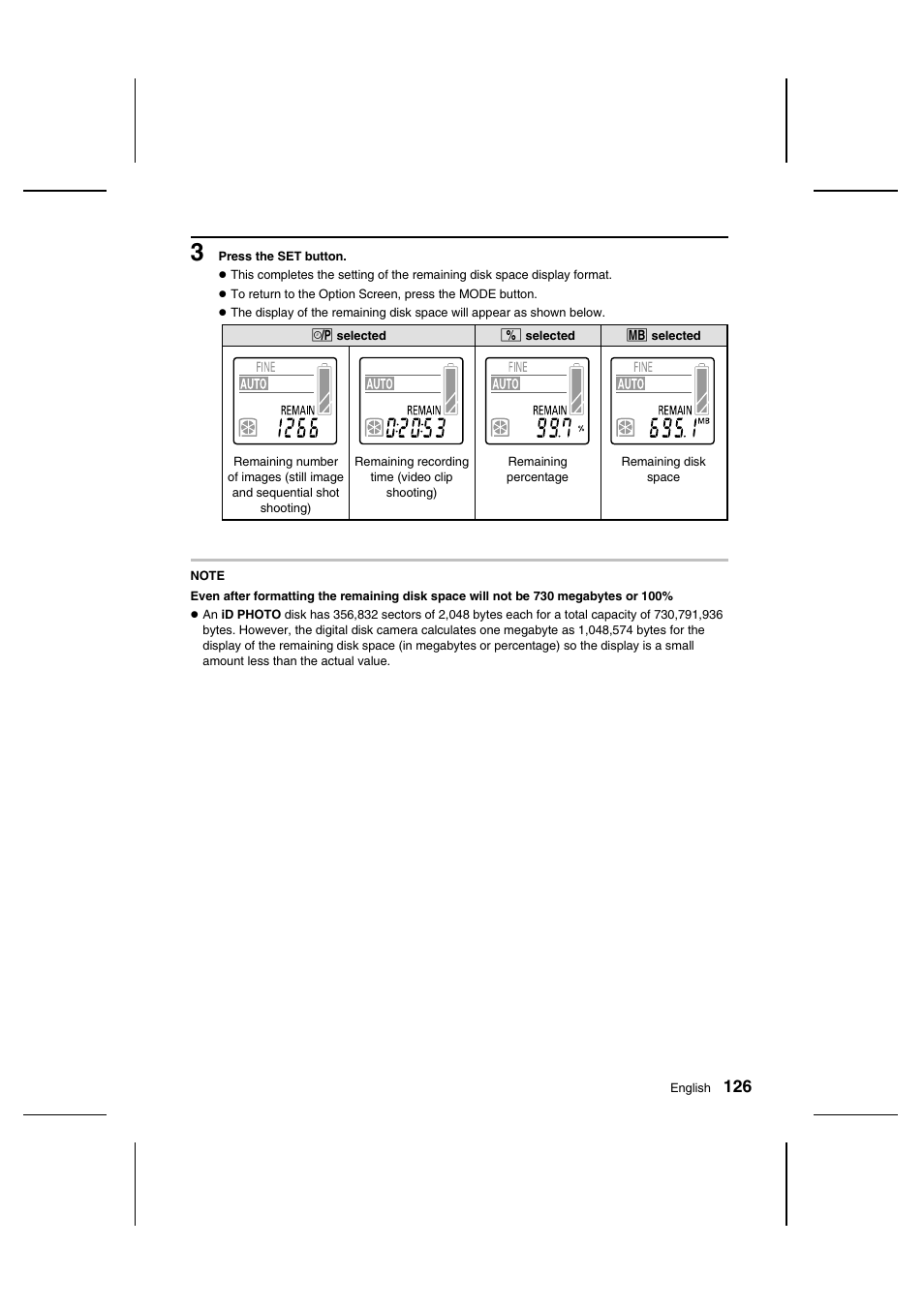 Sanyo IDC-1000ZU User Manual | Page 127 / 175