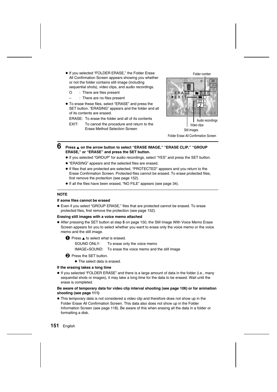 Sanyo IDC-1000ZU User Manual | Page 152 / 175