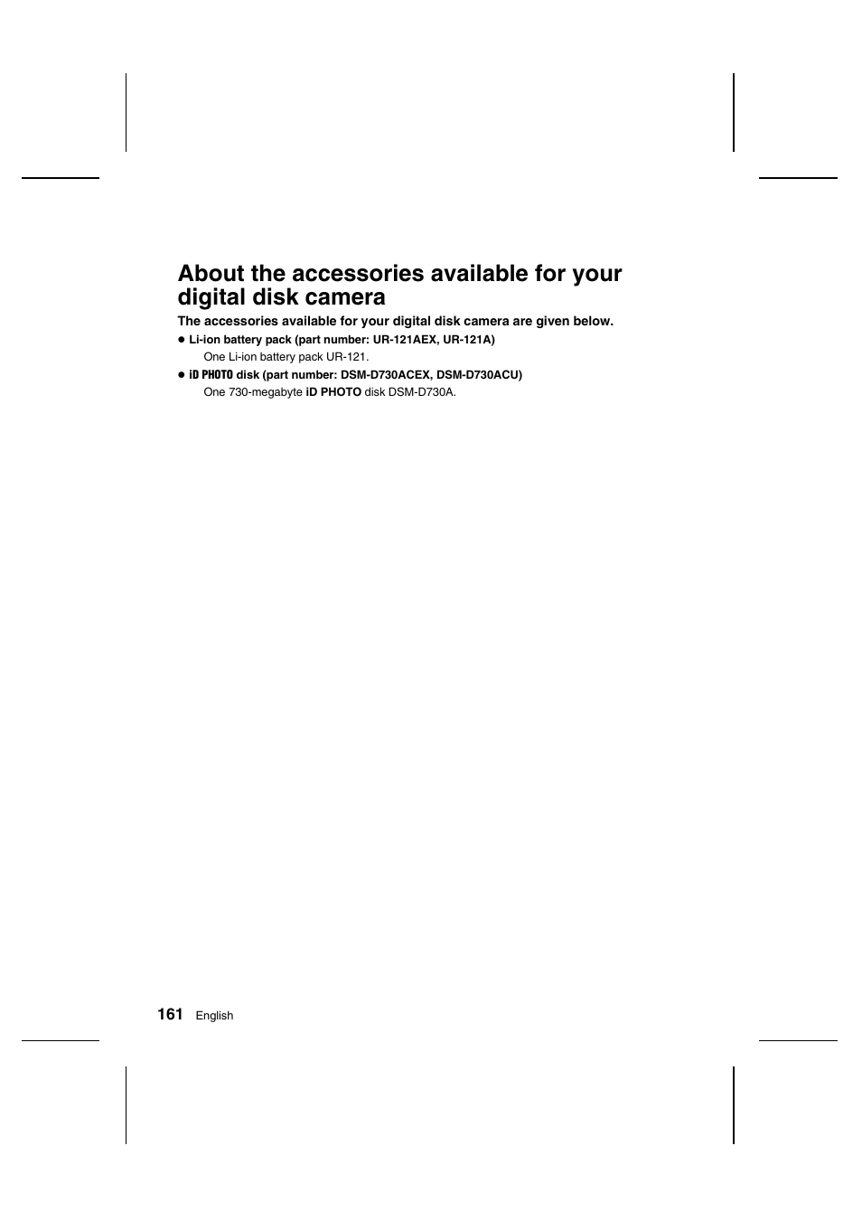 Sanyo IDC-1000ZU User Manual | Page 162 / 175