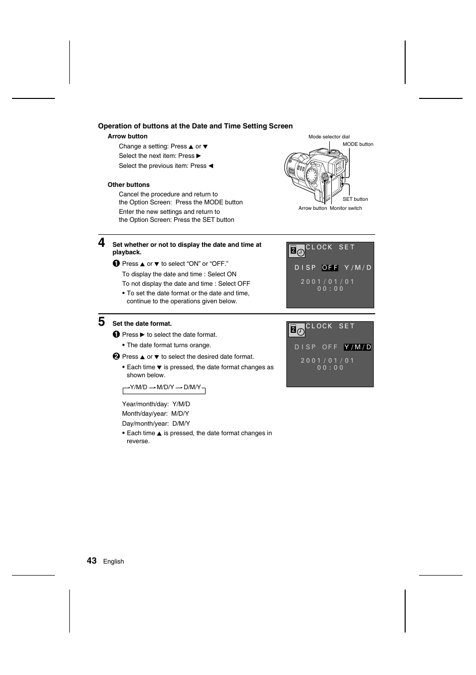 Sanyo IDC-1000ZU User Manual | Page 44 / 175