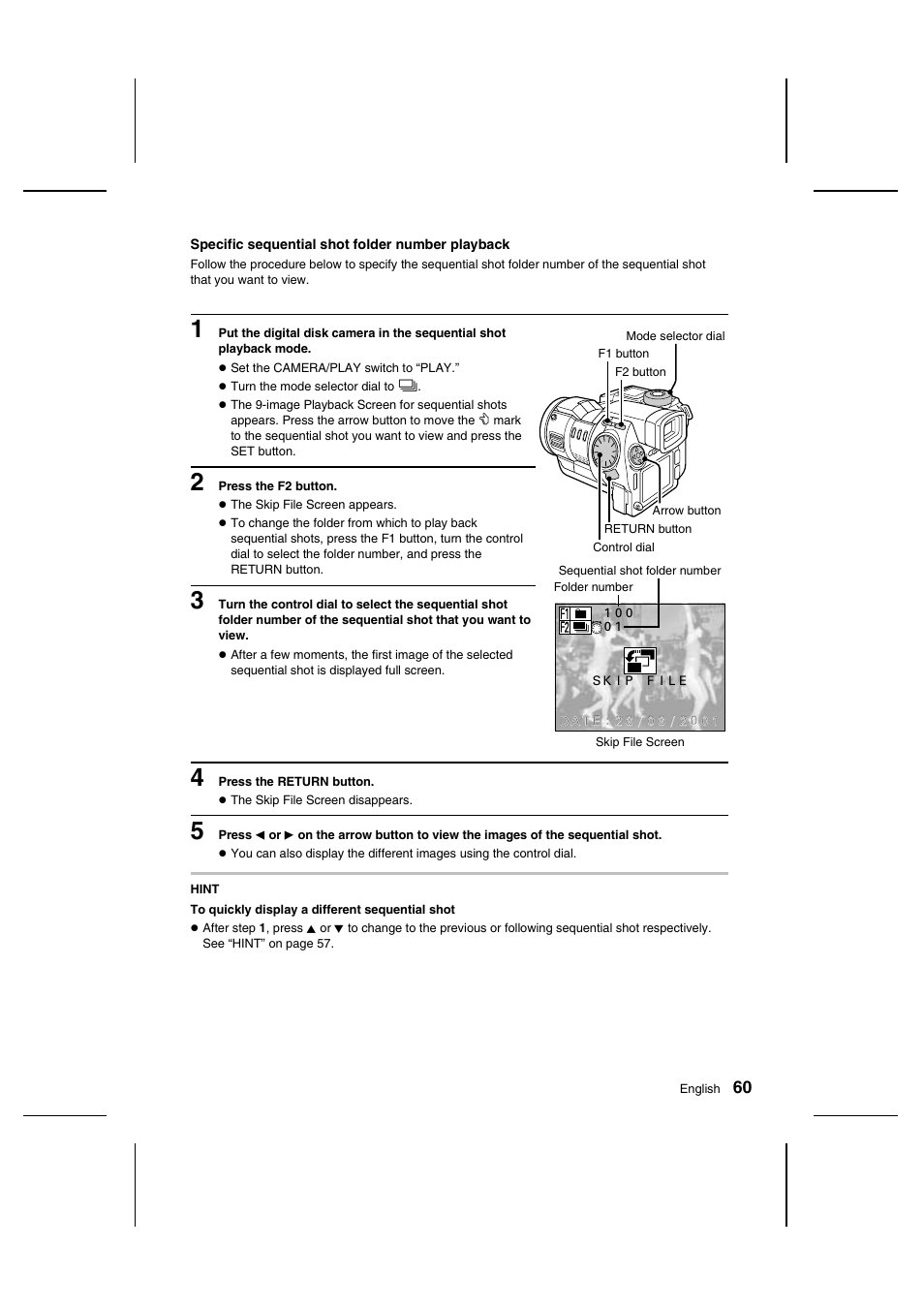 Sanyo IDC-1000ZU User Manual | Page 61 / 175