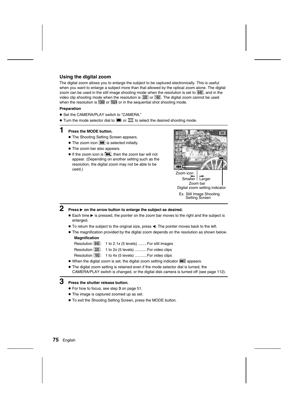 Sanyo IDC-1000ZU User Manual | Page 76 / 175