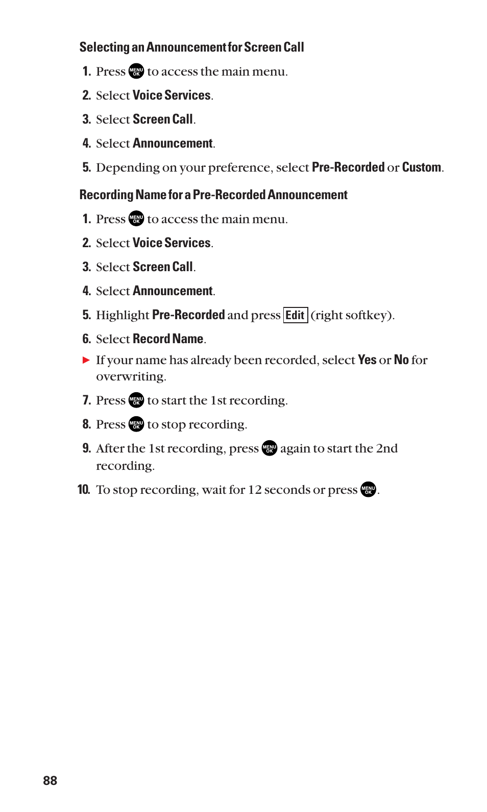 Sanyo BELL SCP-2400 User Manual | Page 96 / 140