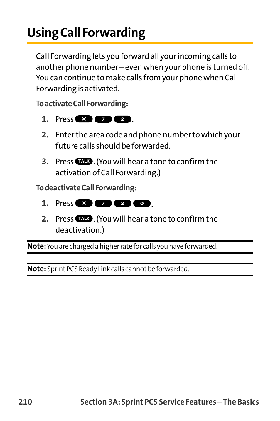 Using call forwarding | Sanyo VL-2300 User Manual | Page 222 / 286