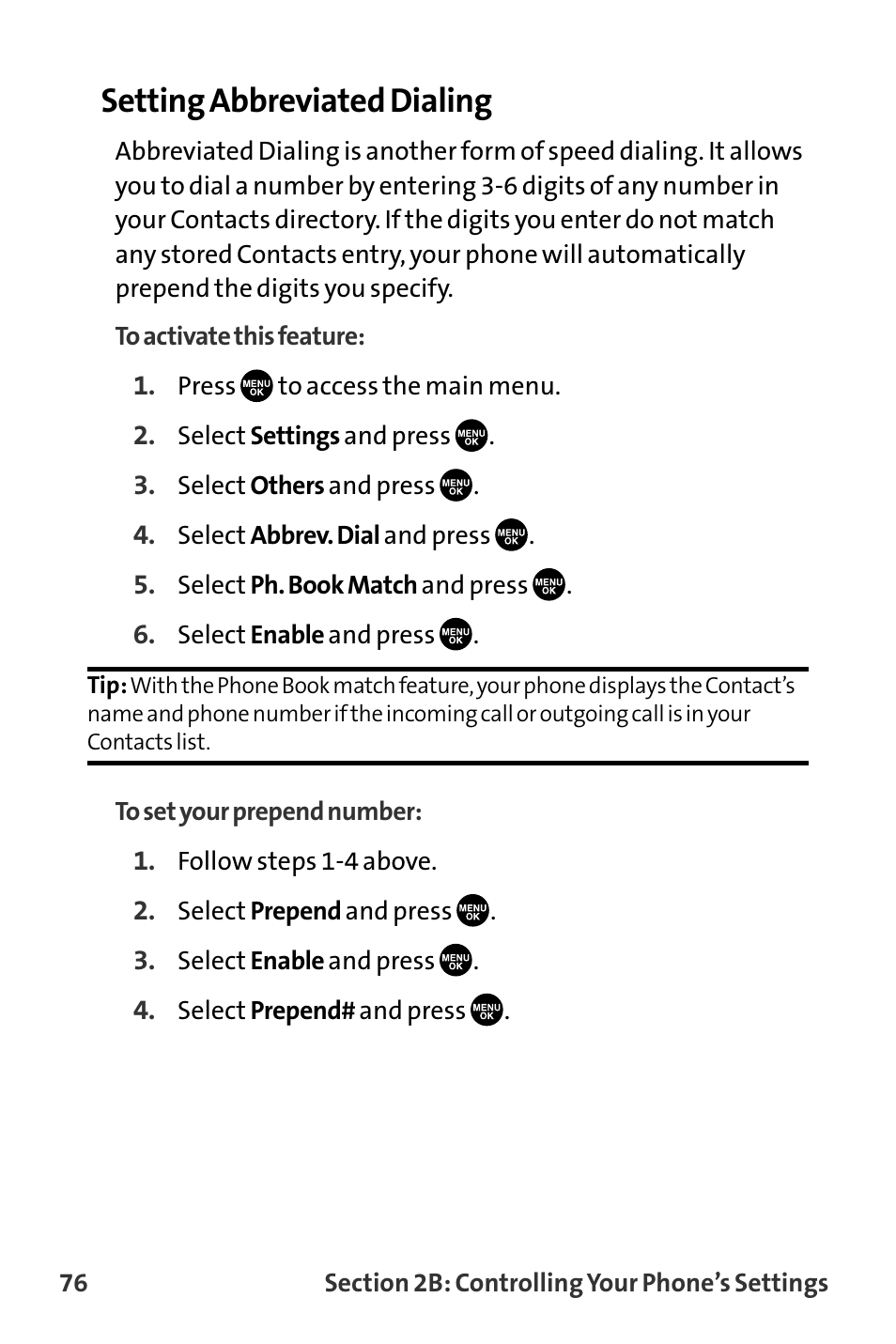 Setting abbreviated dialing | Sanyo VL-2300 User Manual | Page 88 / 286