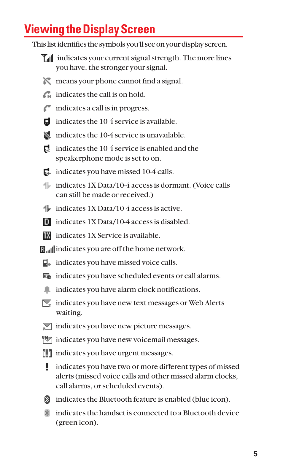 Viewing the display screen | Sanyo S1 User Manual | Page 13 / 131