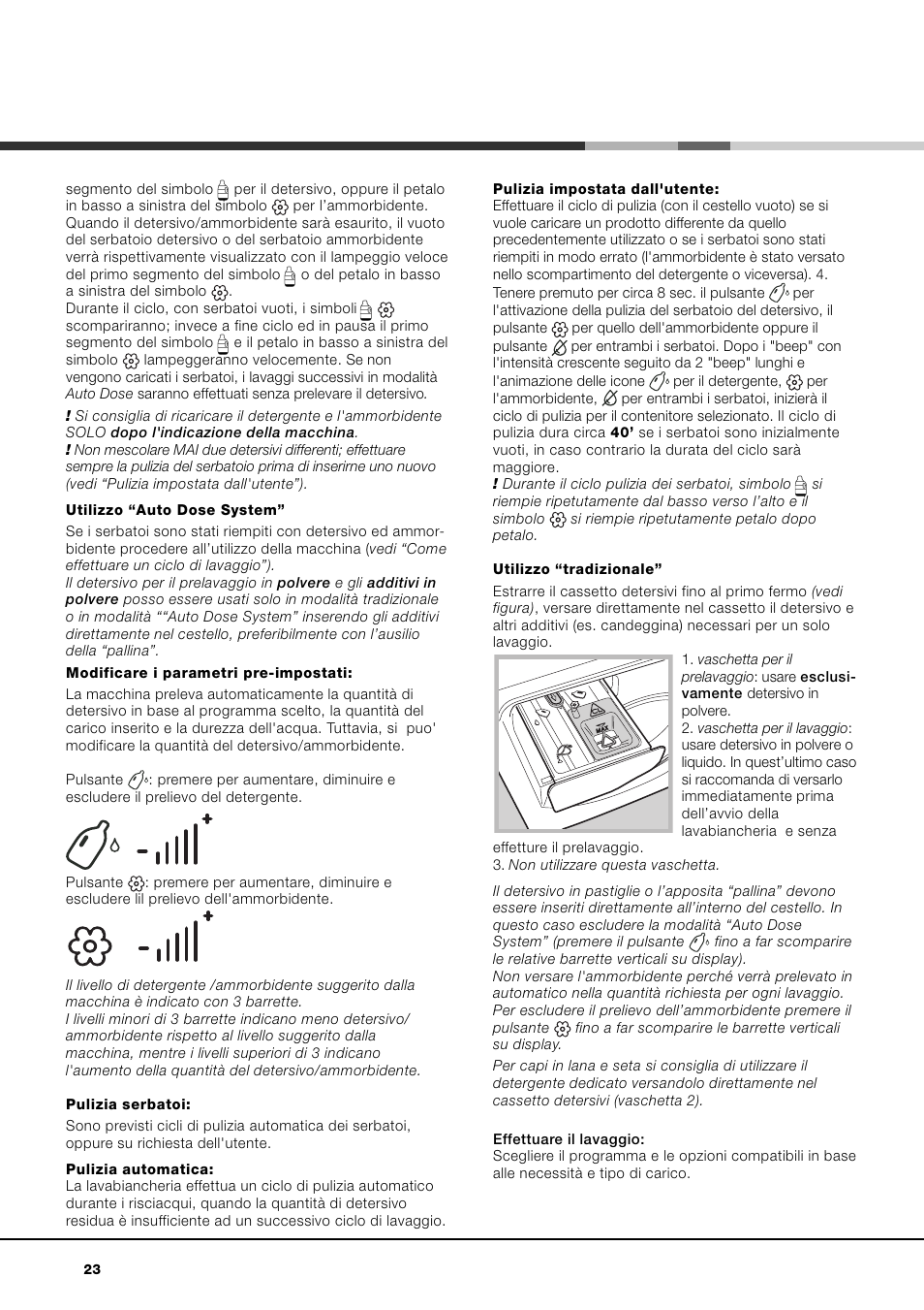 Hotpoint Ariston AQLF8F 292 U User Manual | Page 23 / 64