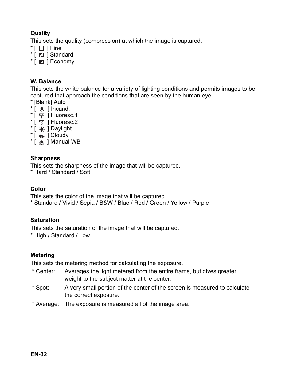 Sanyo VPC-T1284 User Manual | Page 33 / 48