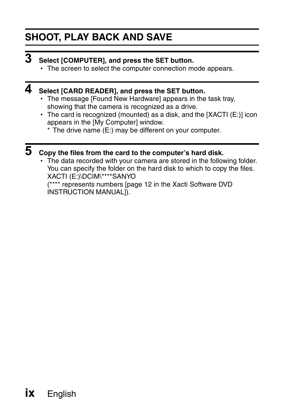 Sanyo Xacti VPC-HD1000 User Manual | Page 10 / 243