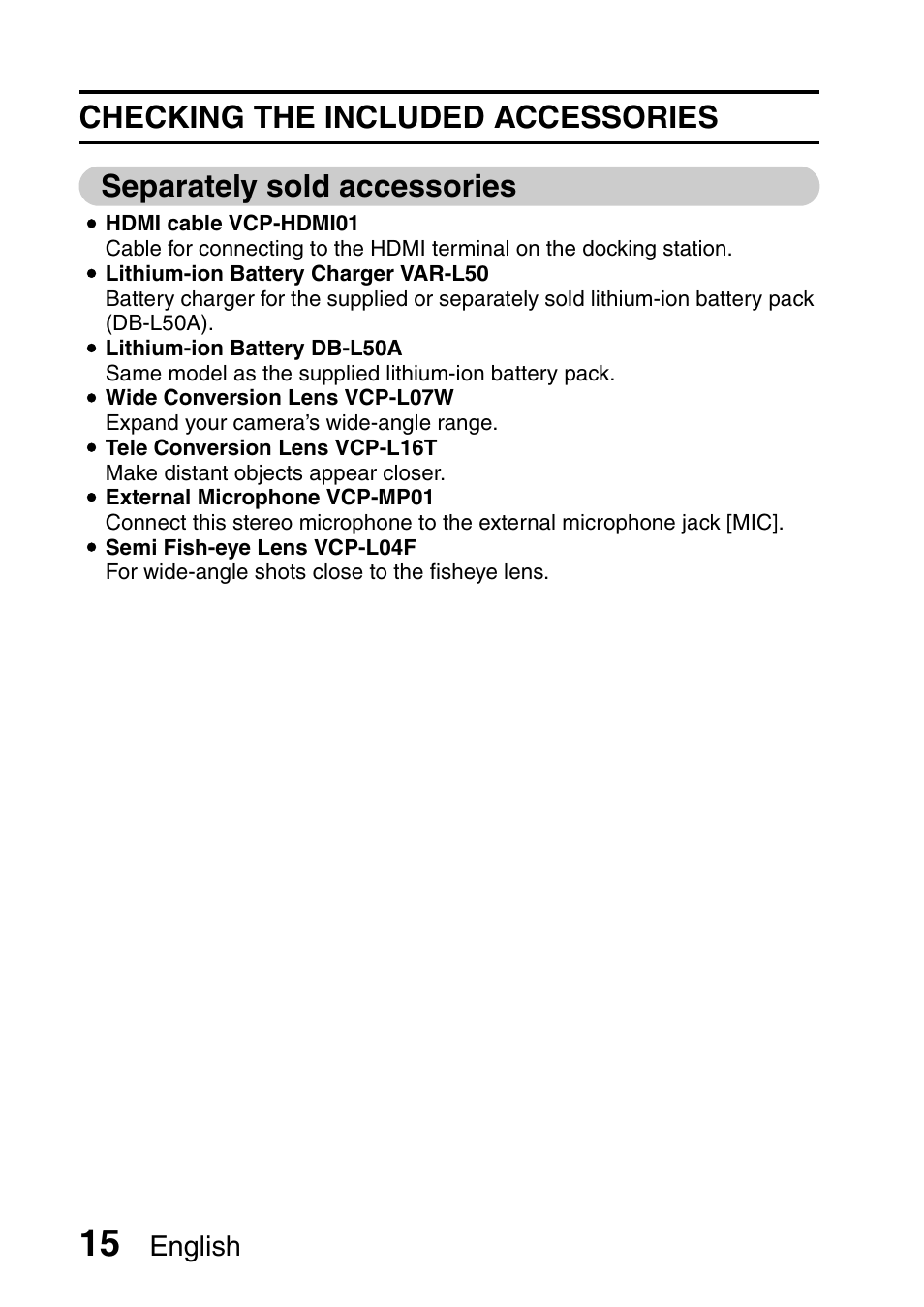 English | Sanyo Xacti VPC-HD1000 User Manual | Page 32 / 243