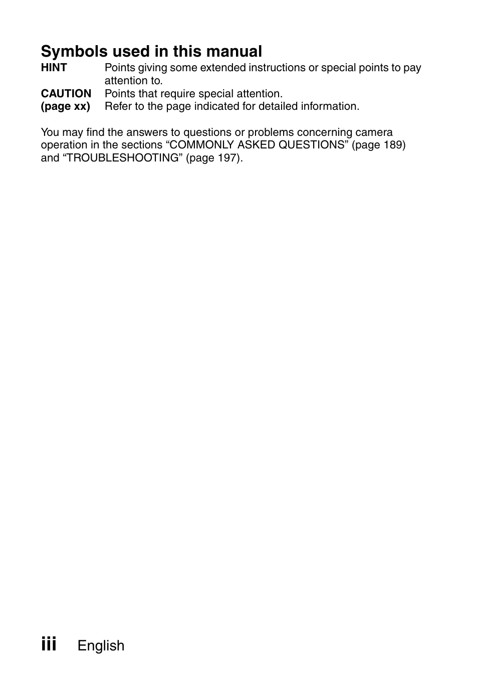Symbols used in this manual | Sanyo Xacti VPC-HD1000 User Manual | Page 4 / 243