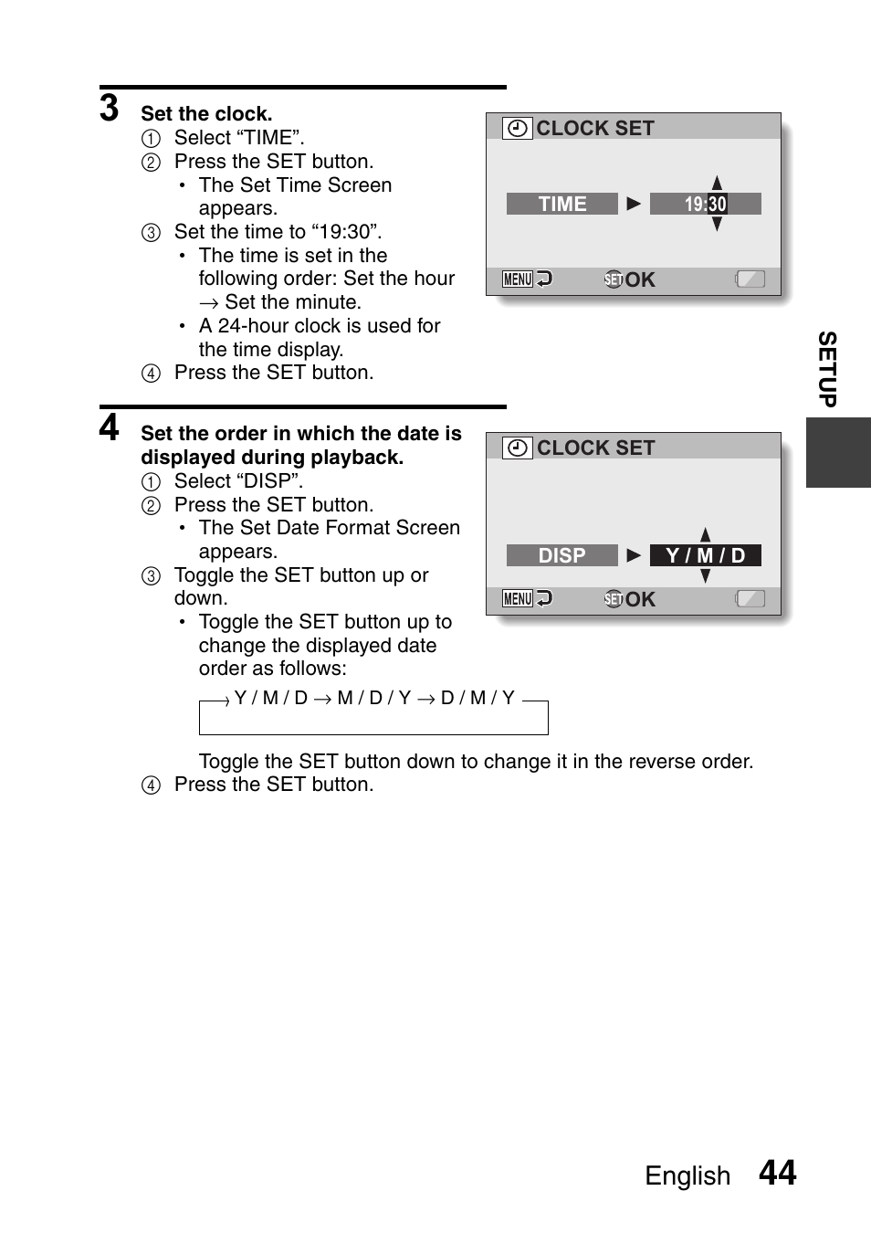 English | Sanyo Xacti VPC-HD1000 User Manual | Page 61 / 243