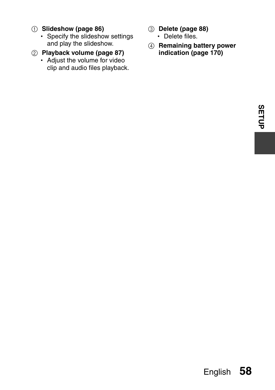 English | Sanyo Xacti VPC-HD1000 User Manual | Page 75 / 243
