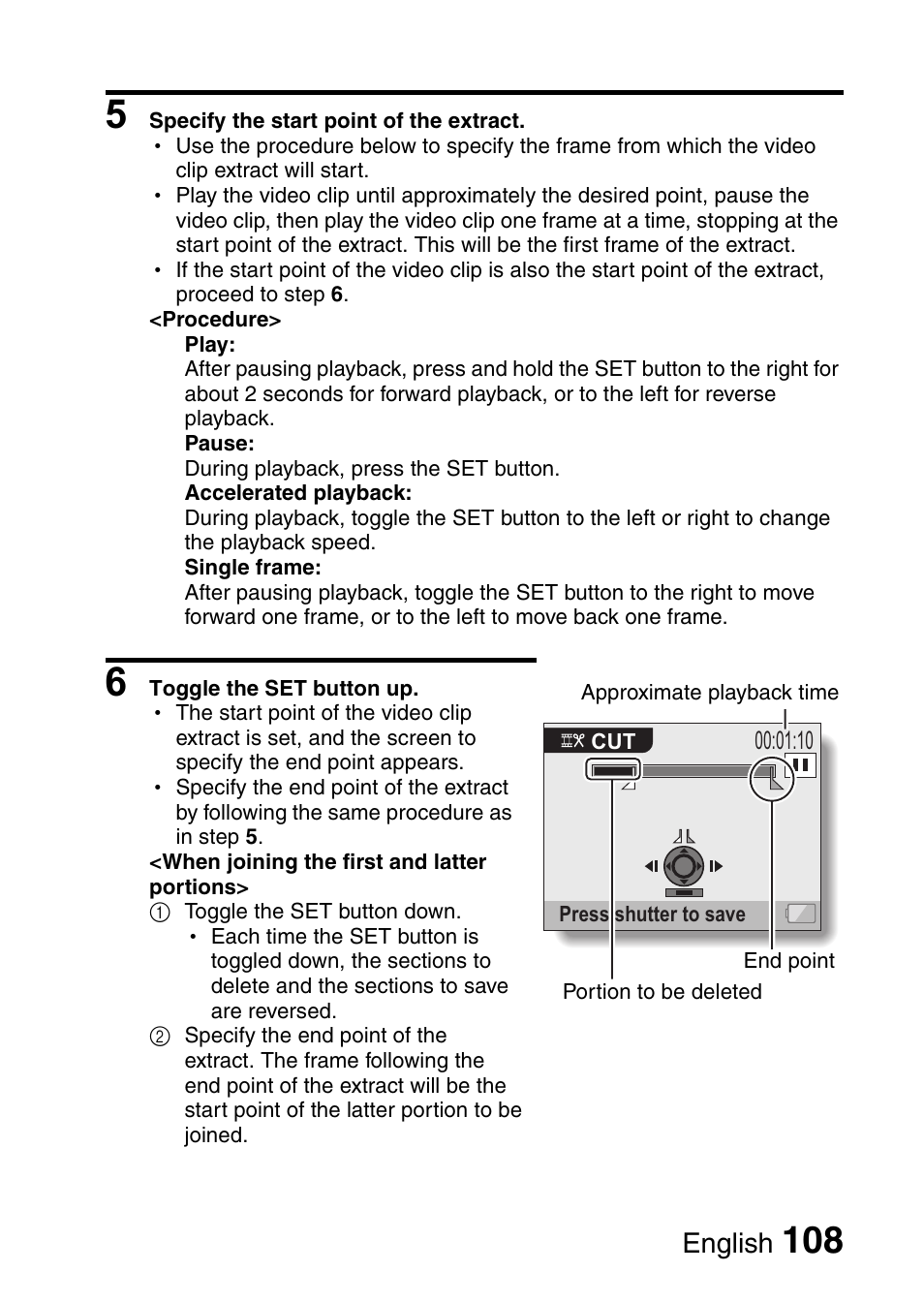 English | Sanyo VPC-CG65PX. User Manual | Page 122 / 206