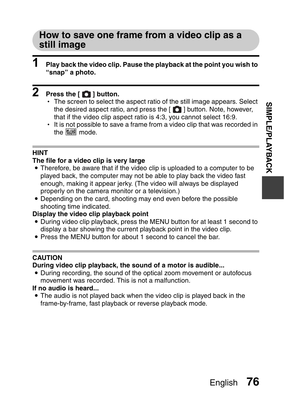 English | Sanyo VPC-FH1EX User Manual | Page 97 / 211